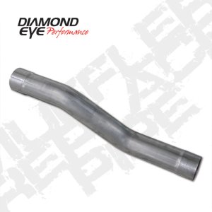 Dodge 2500 Performance Exhaust - Diamond Eye Performance - Muffler Delete Pipe - `04-`07